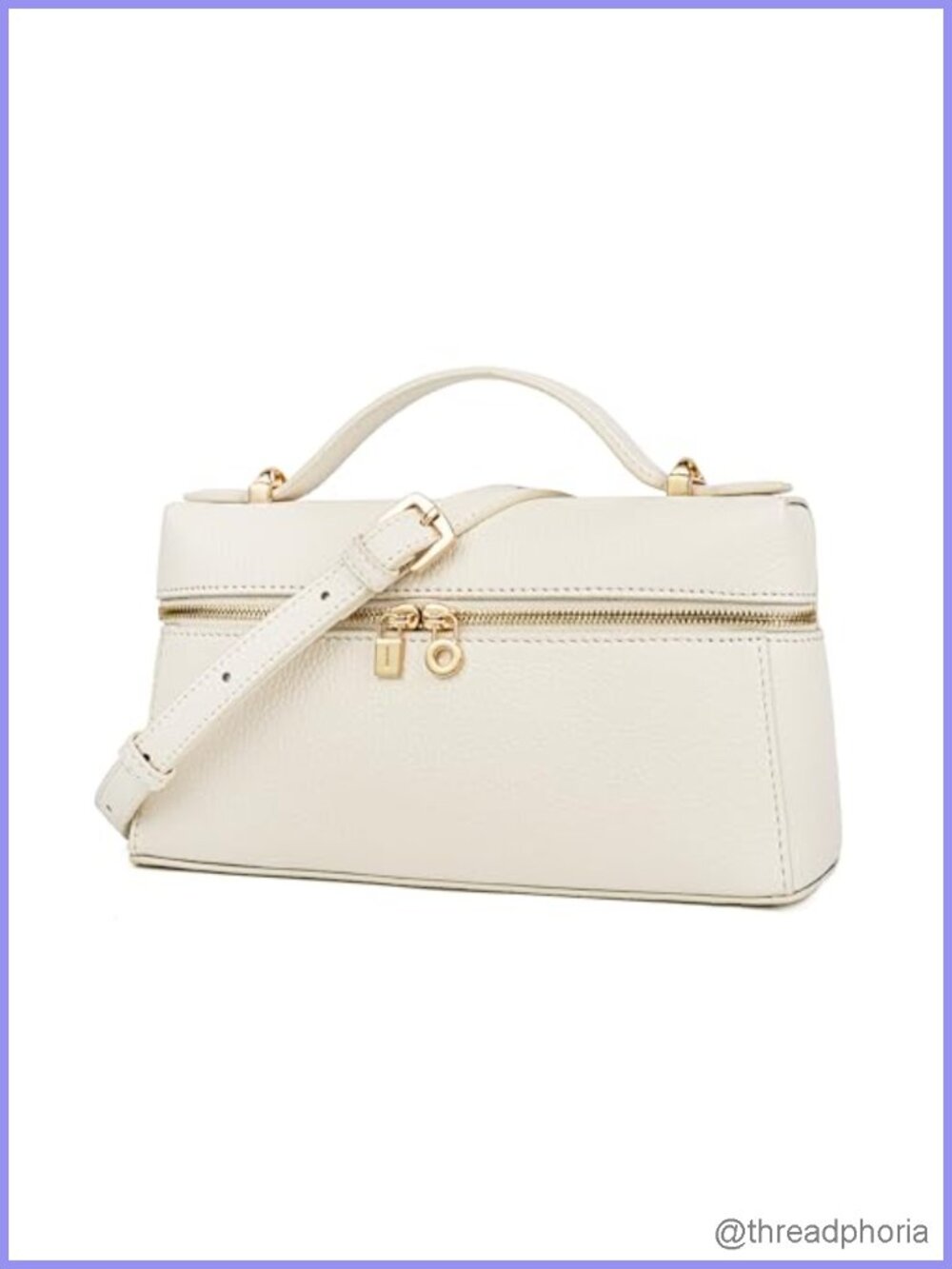 Genuine Leather Crossbody Bag Clutch Purse Top Handle